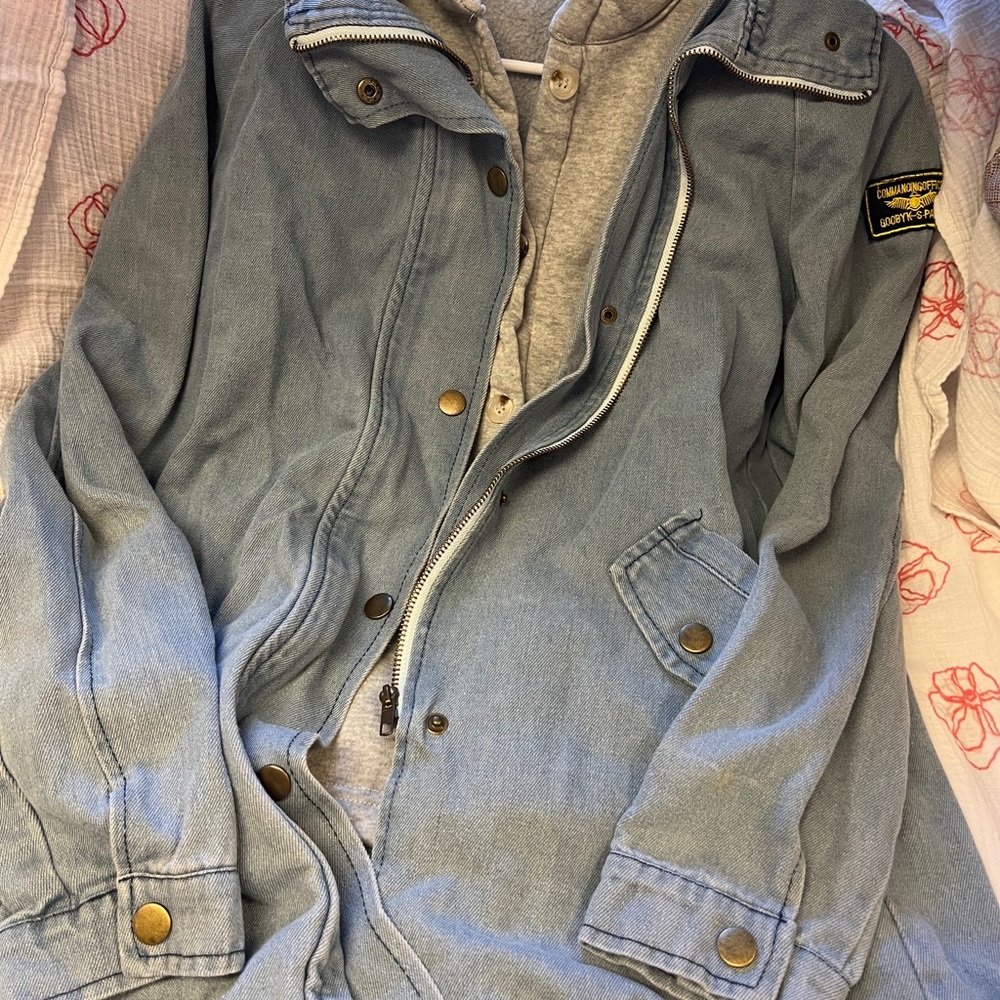 2pc Jean Jacket with Lining